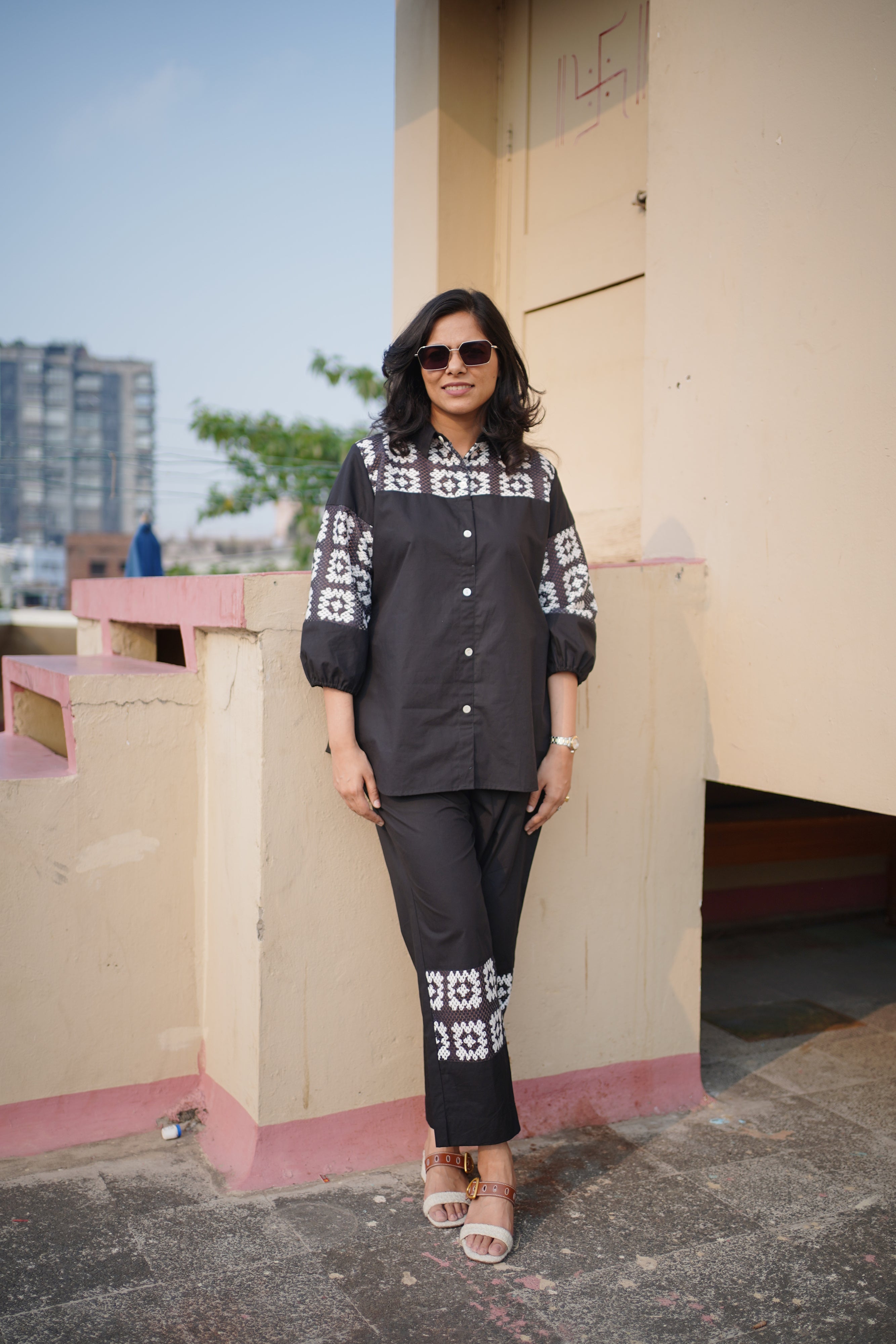 Embrose Black Coord set