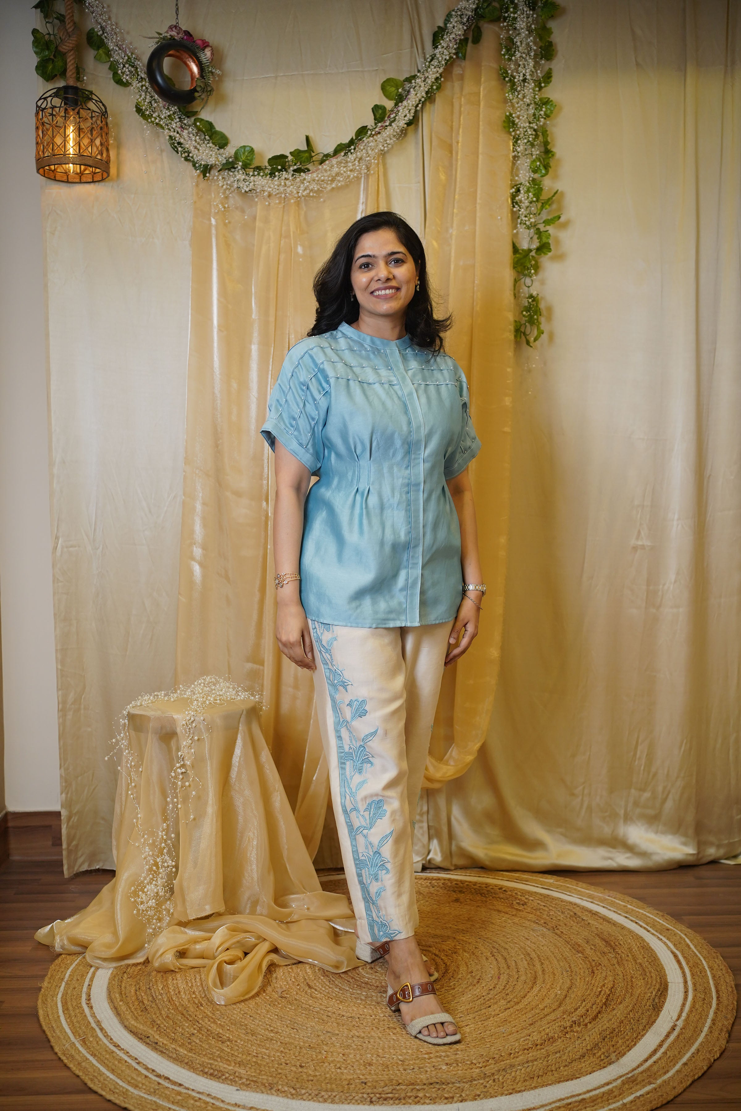 AQUA GRACE CO-ORD SET