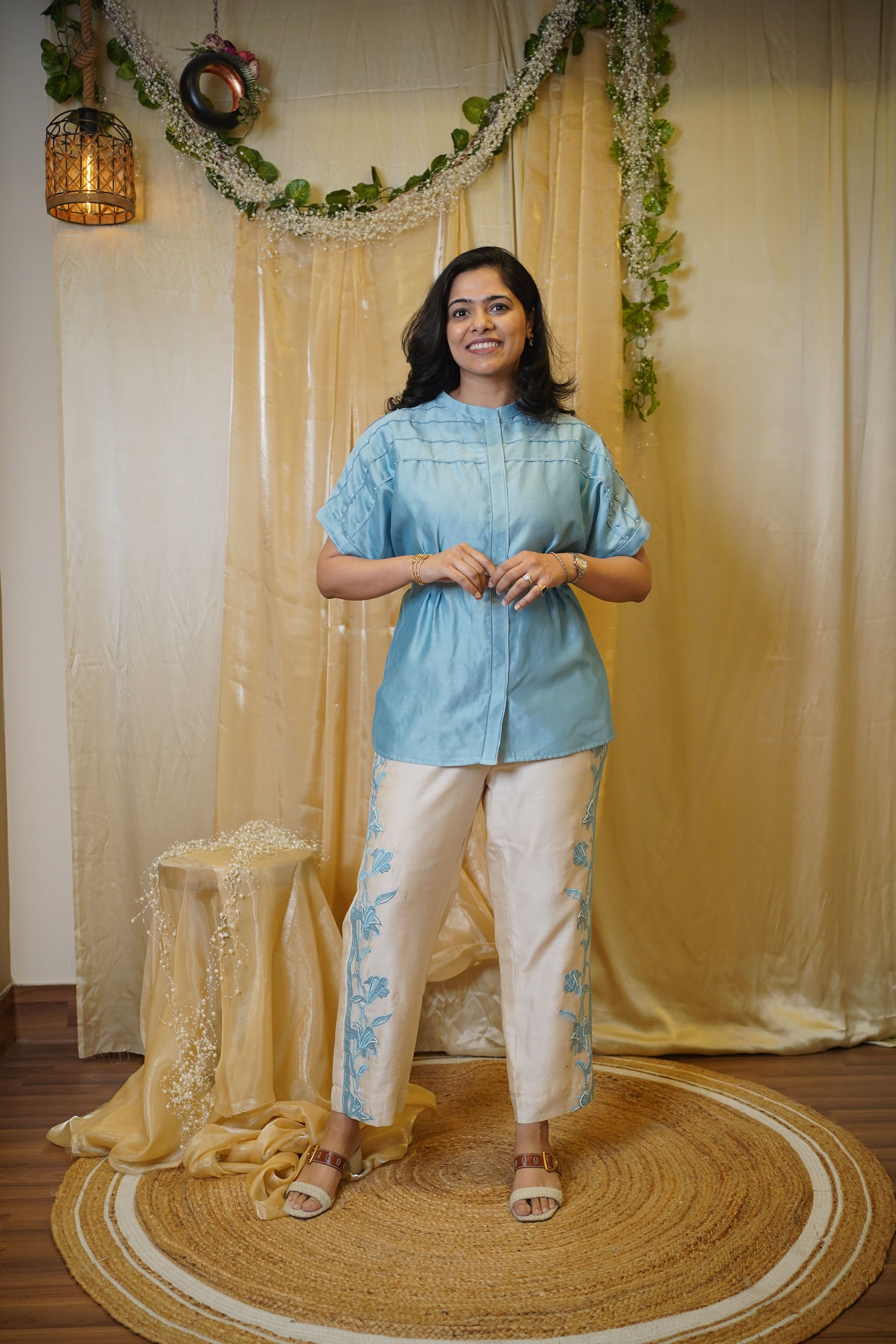 AQUA GRACE CO-ORD SET