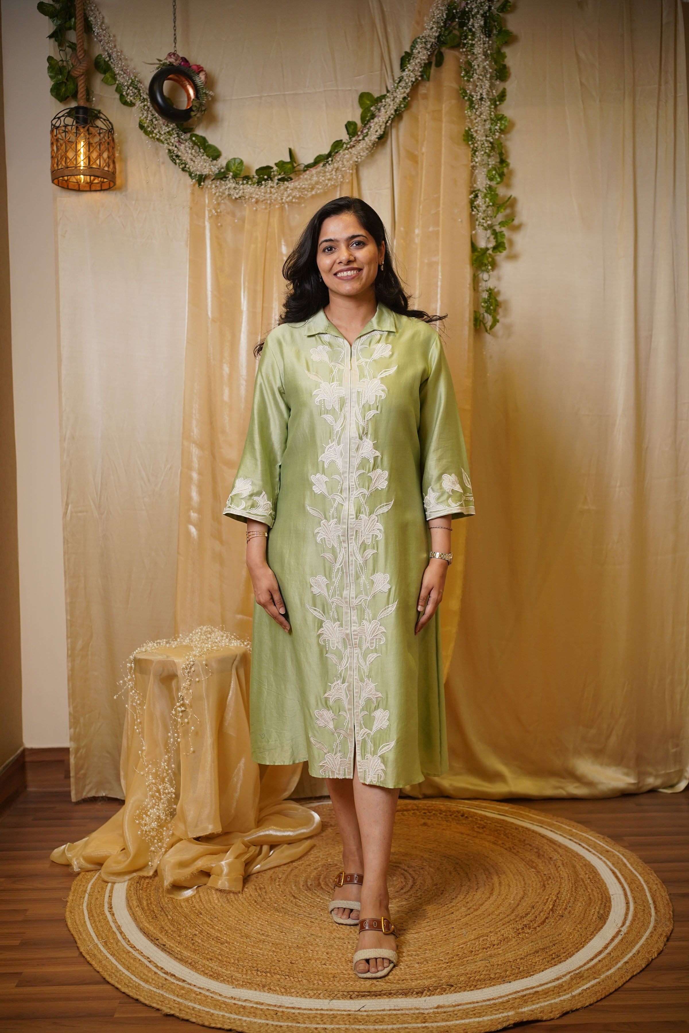 FLORA VERDE DRESS