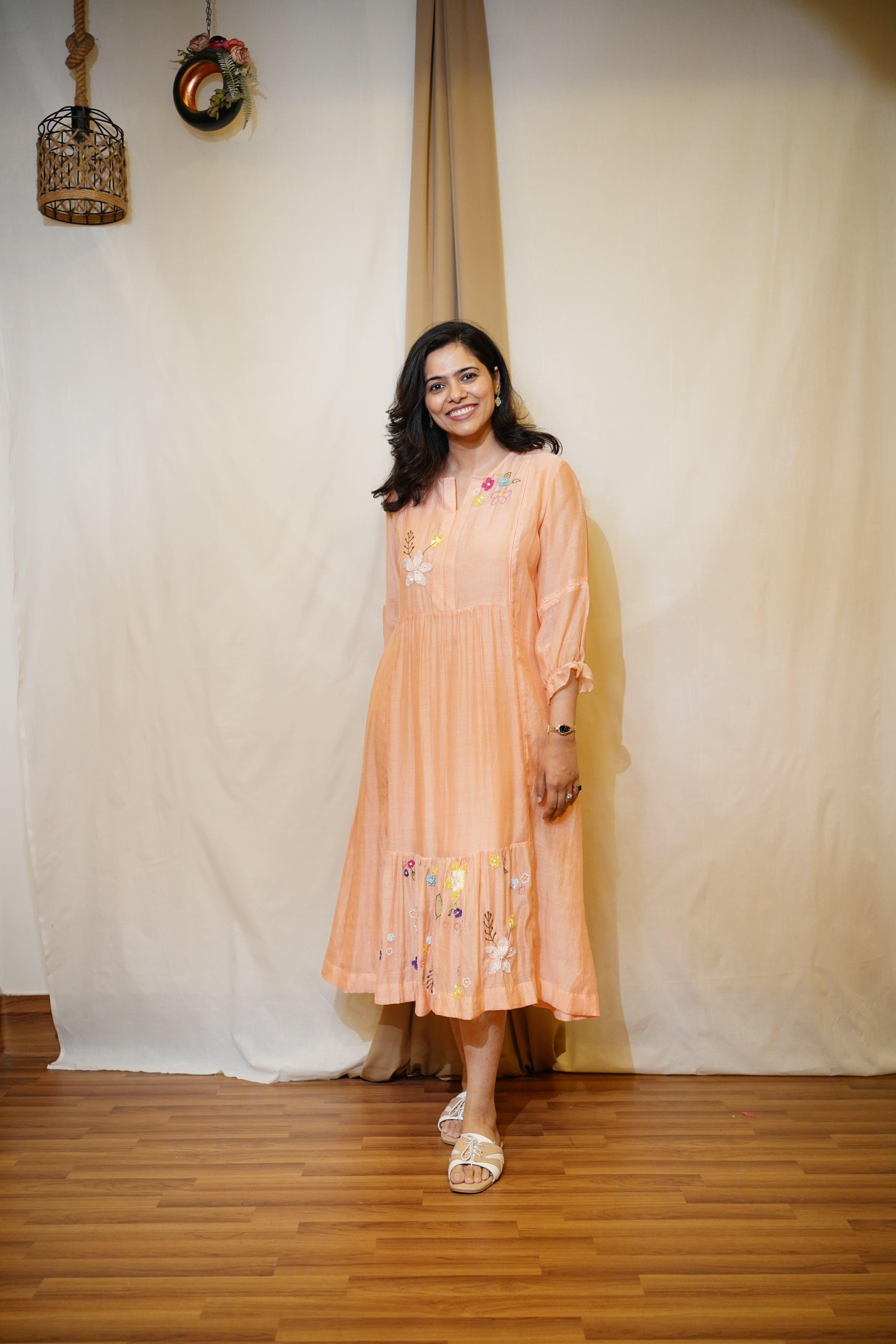 Peach Blossom Dress