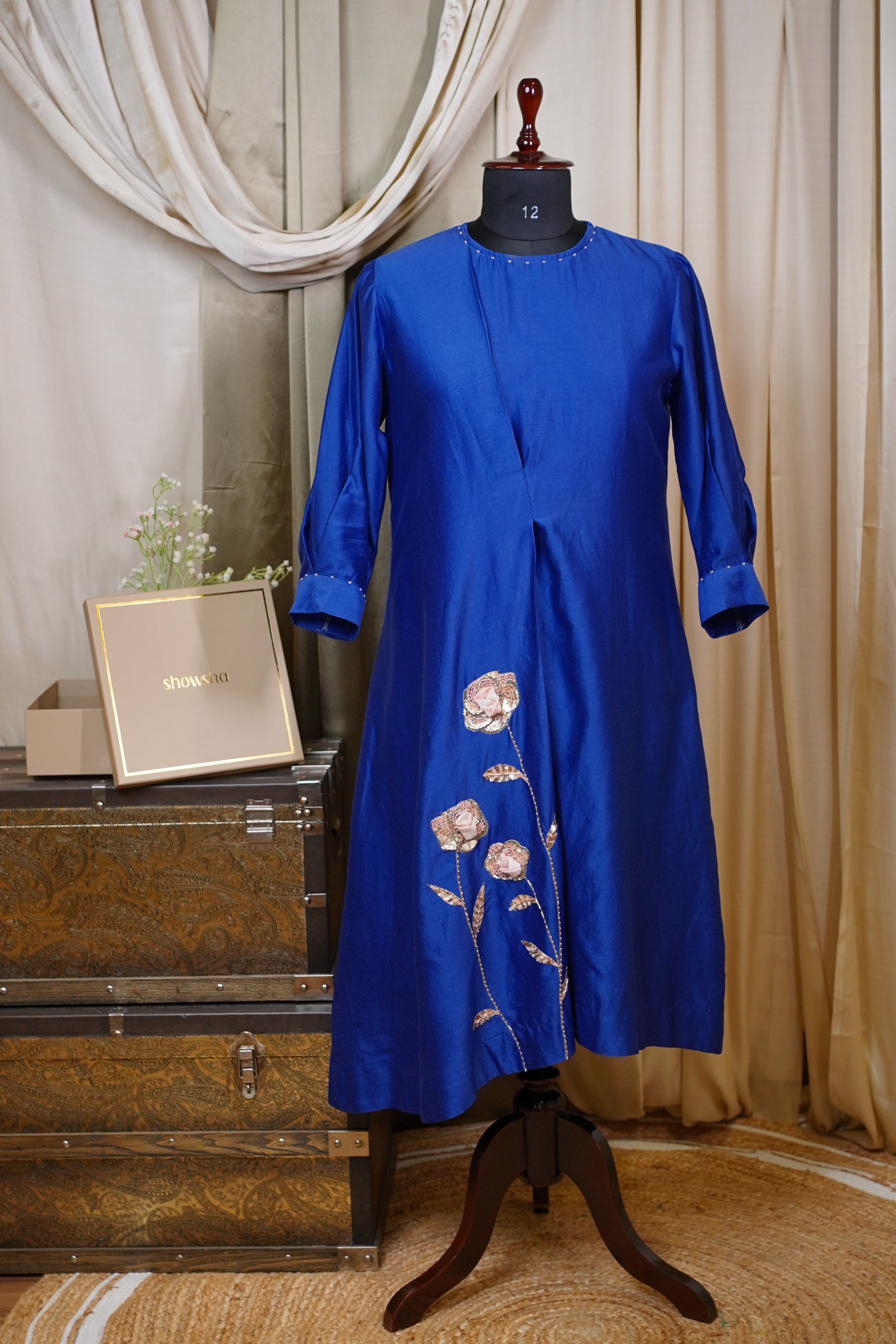 ELECTRIC FLORA DRESS