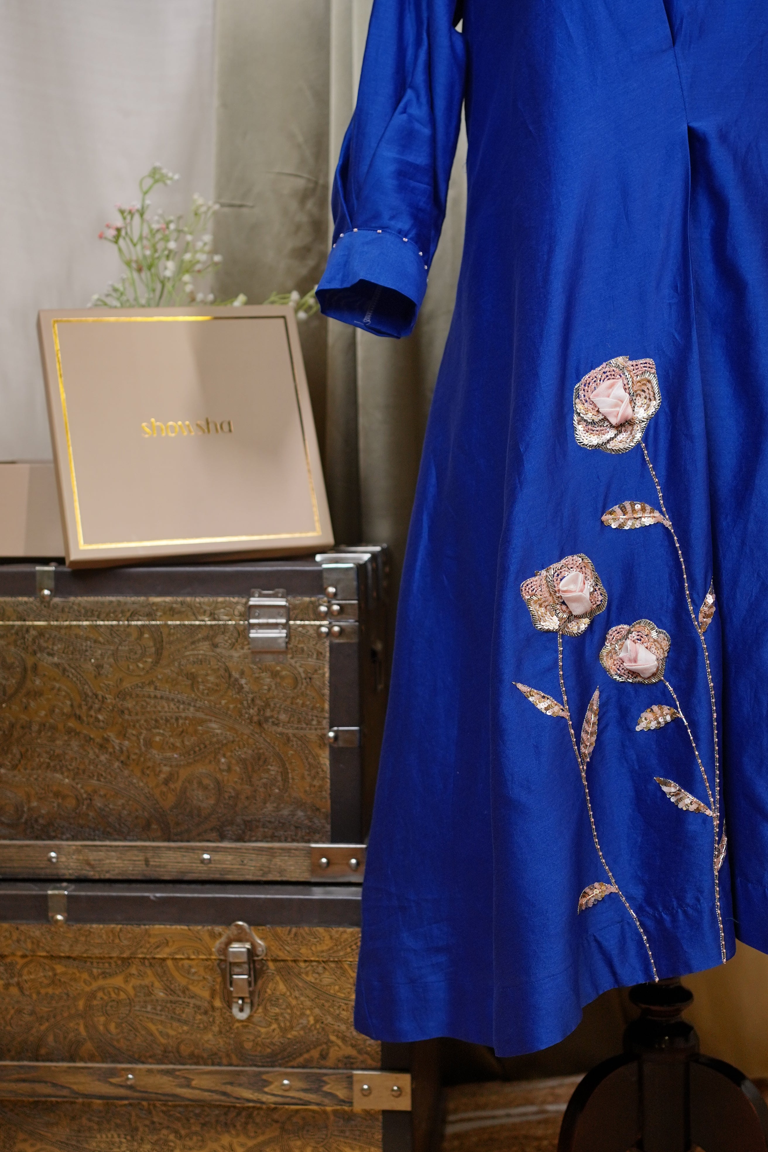 ELECTRIC FLORA DRESS