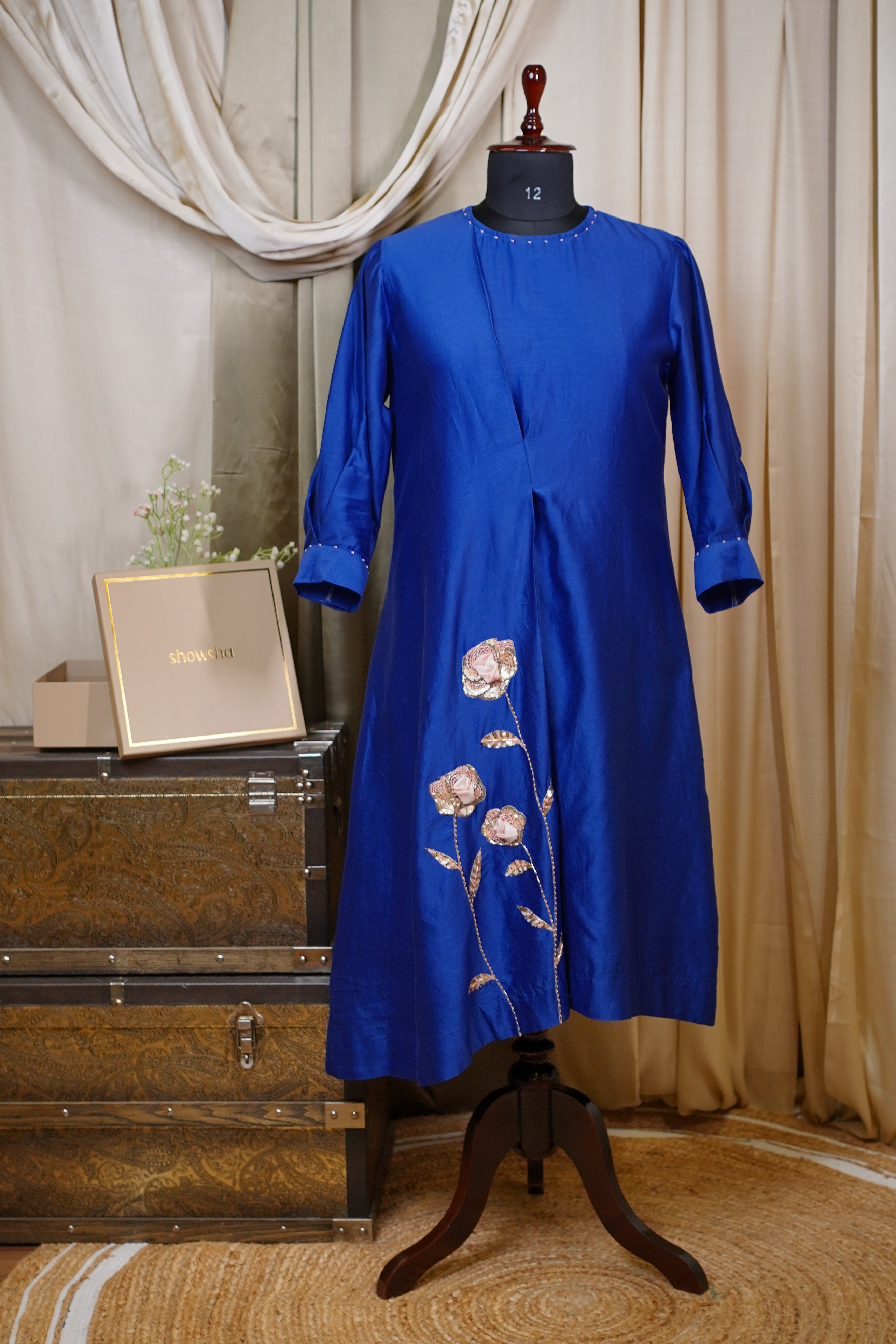 ELECTRIC FLORA DRESS