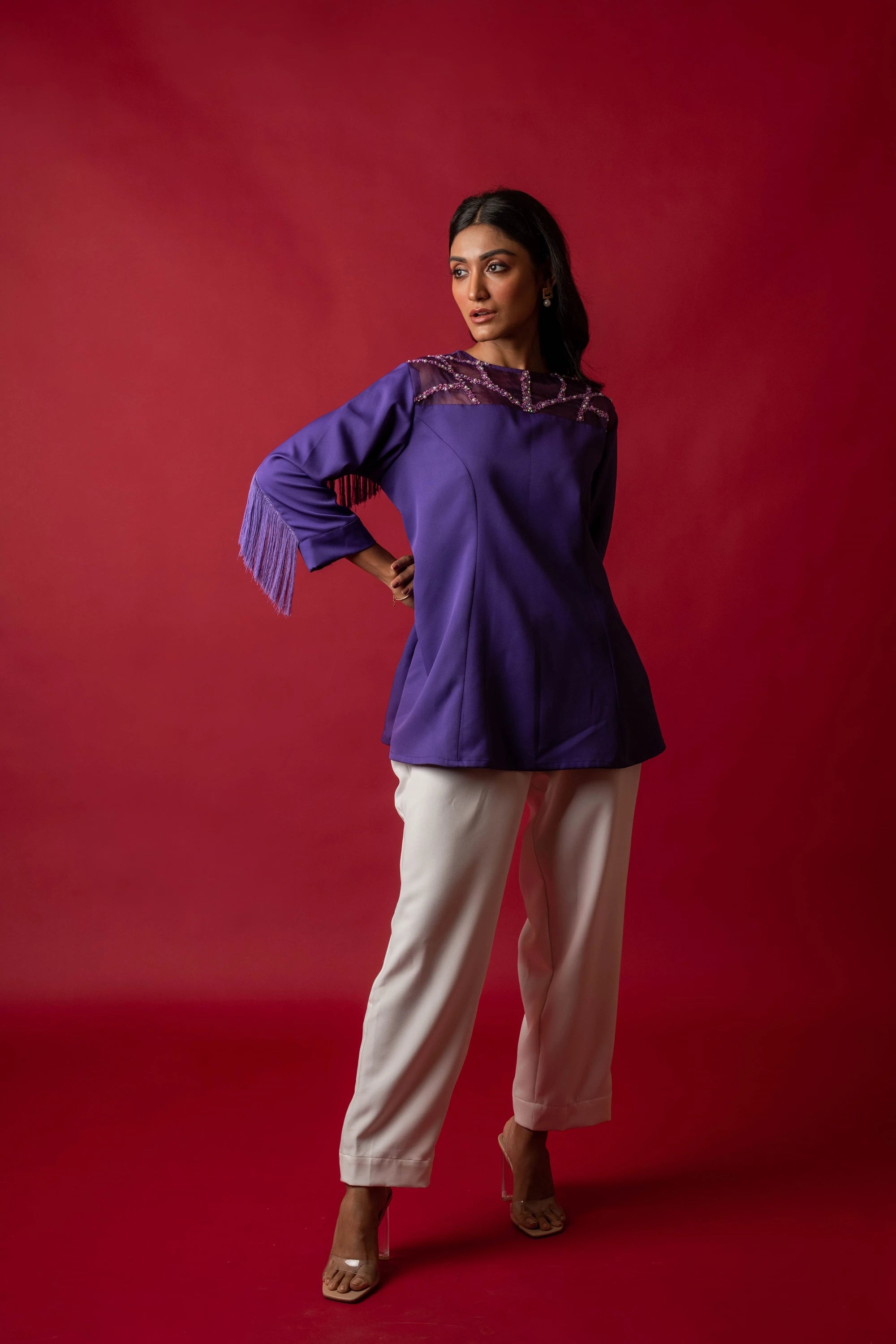 PURPLE SAPPHIRE TOP