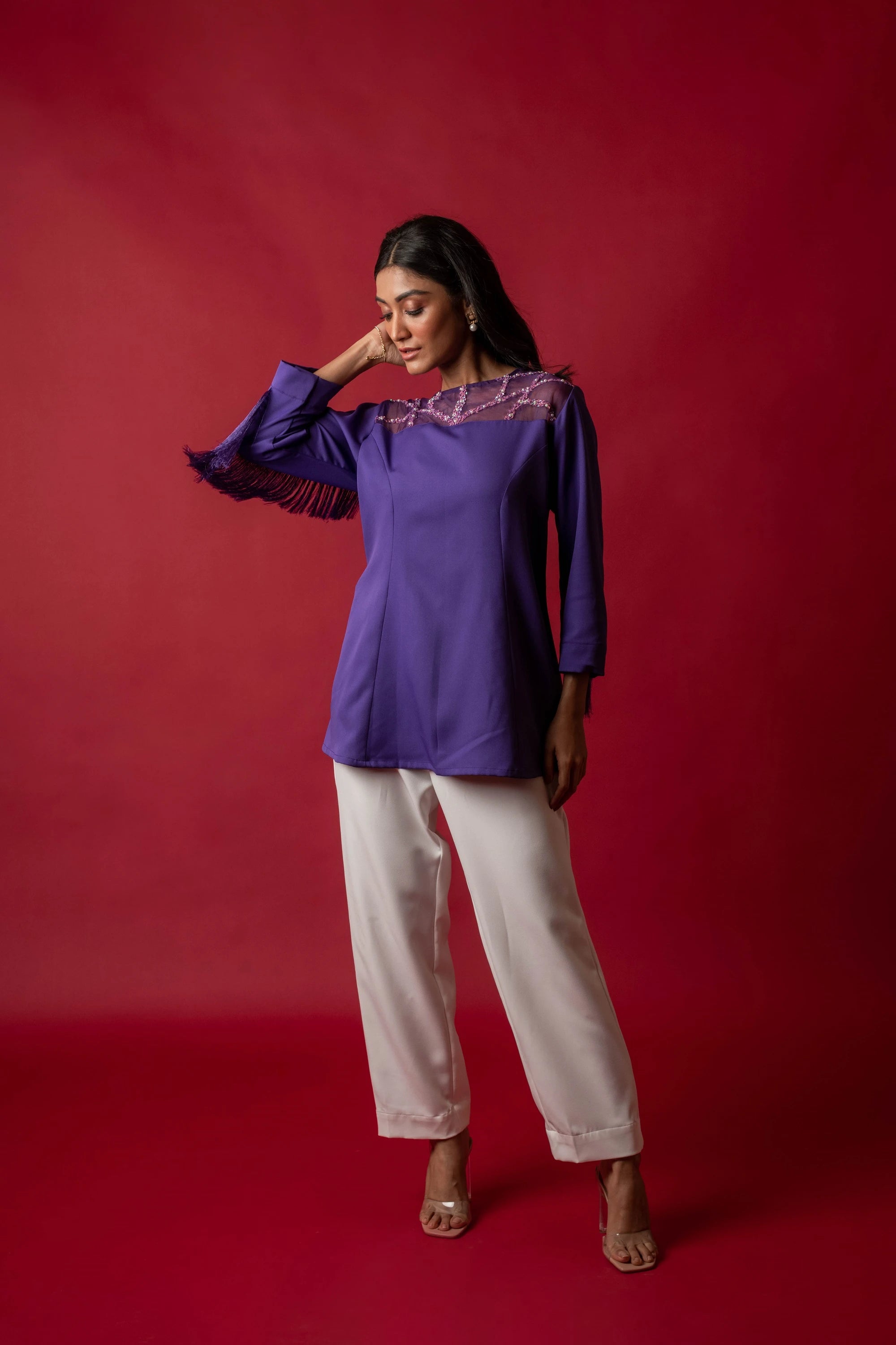 PURPLE SAPPHIRE CO-ORD SET