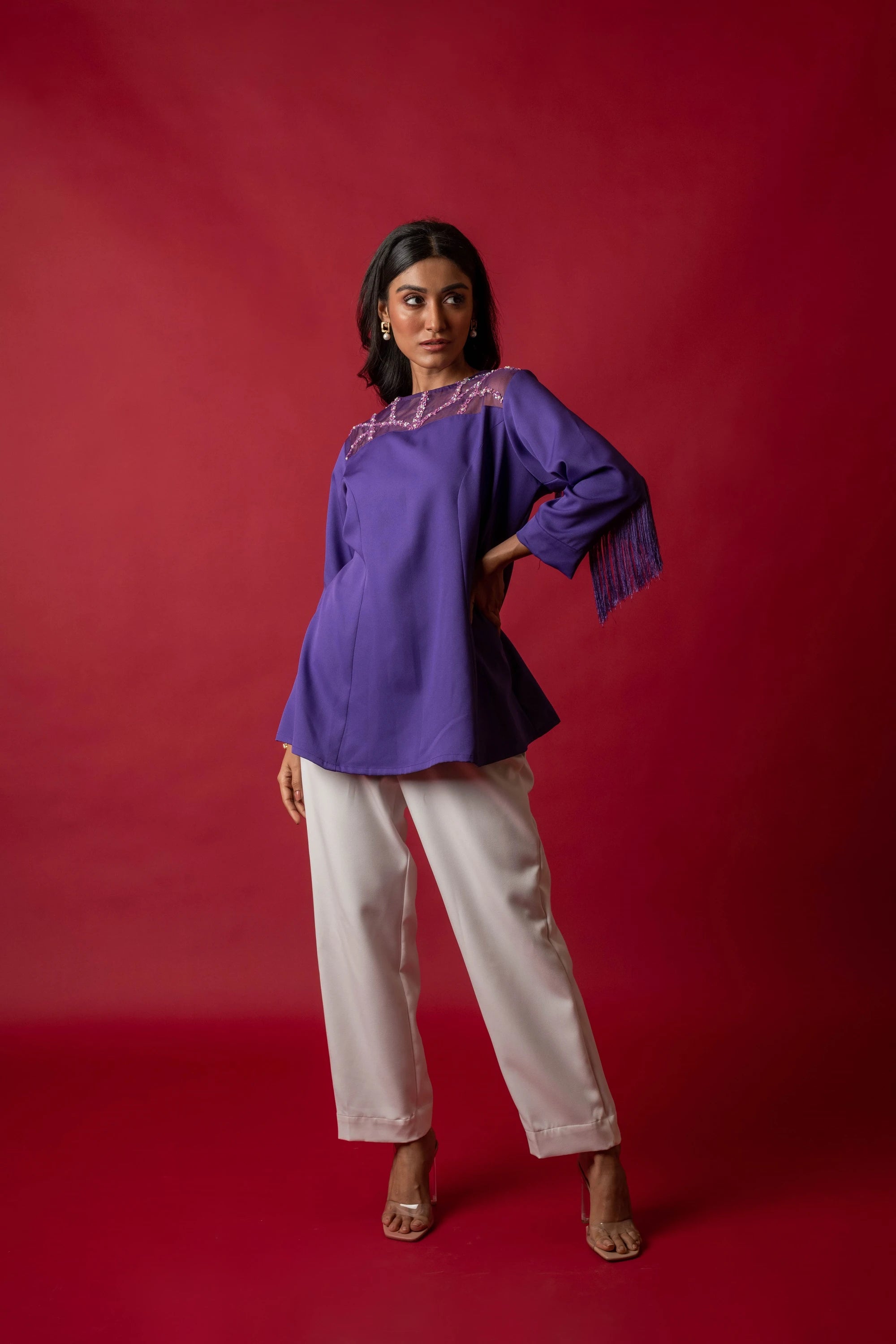 PURPLE SAPPHIRE TOP