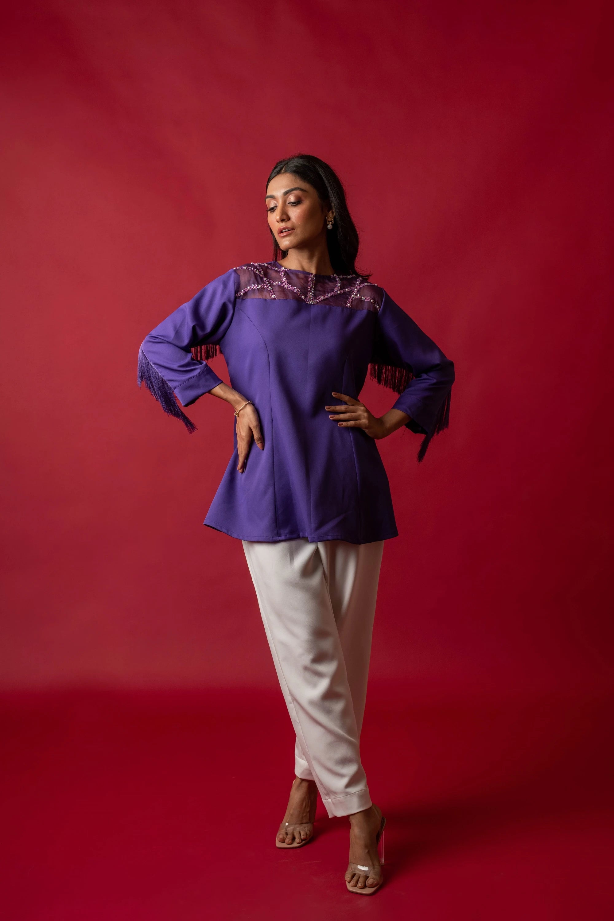 PURPLE SAPPHIRE CO-ORD SET