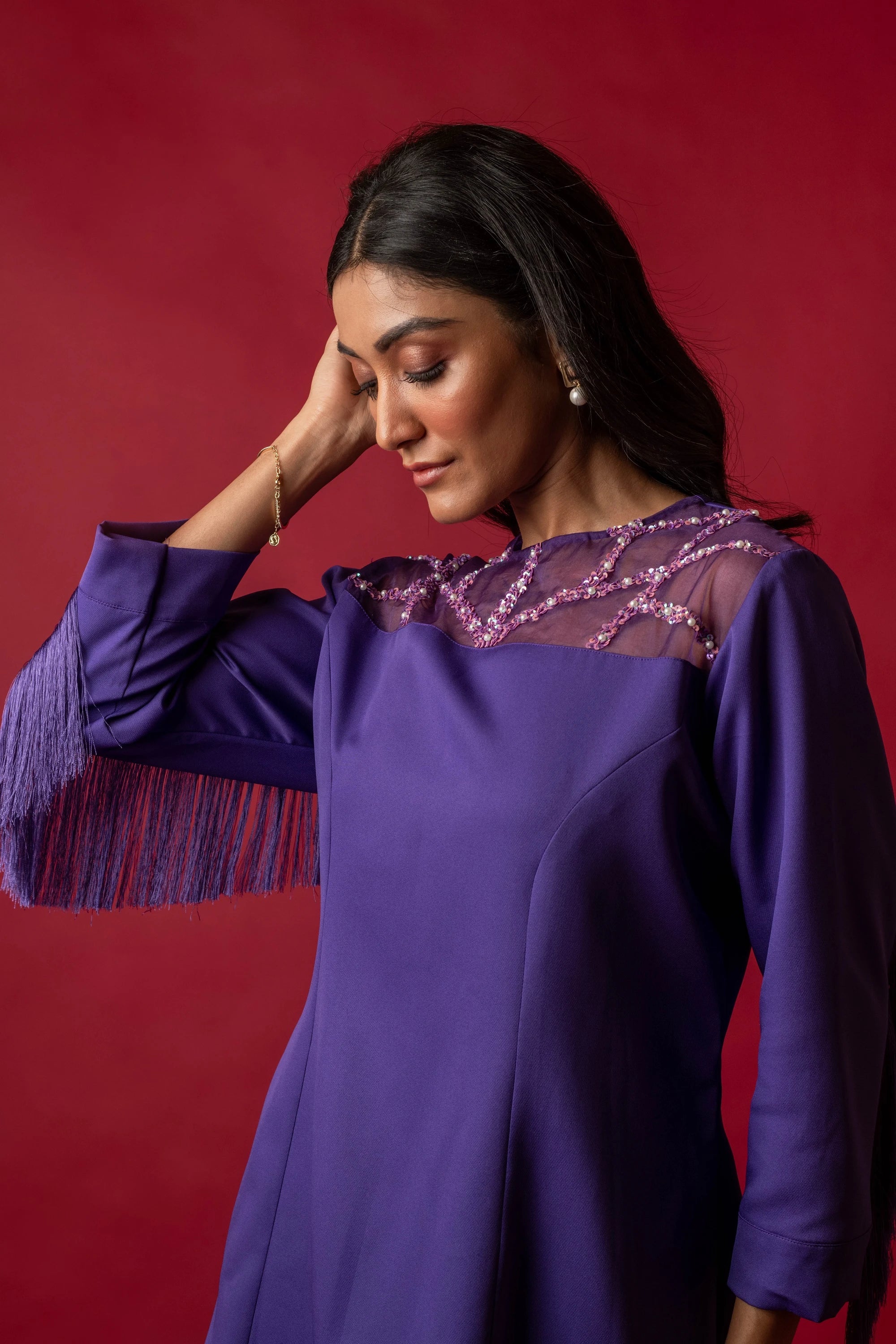 PURPLE SAPPHIRE CO-ORD SET