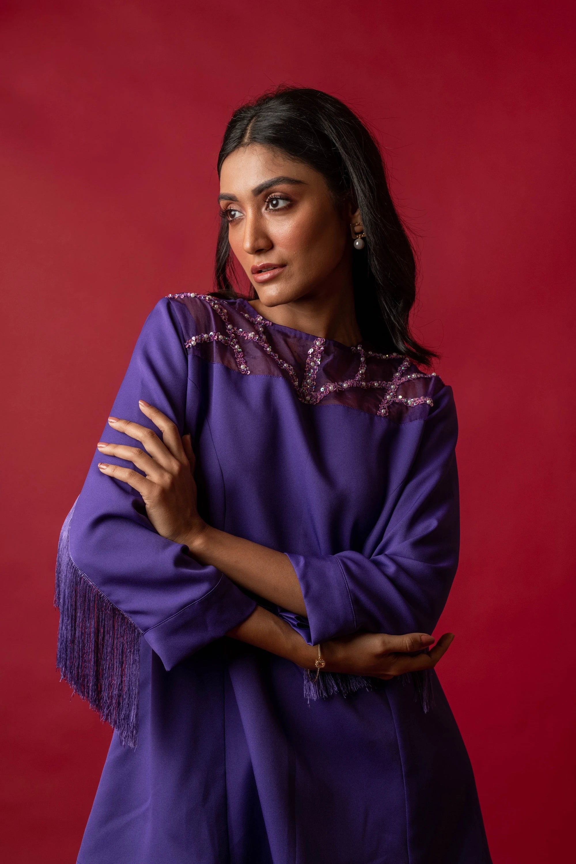 PURPLE SAPPHIRE CO-ORD SET