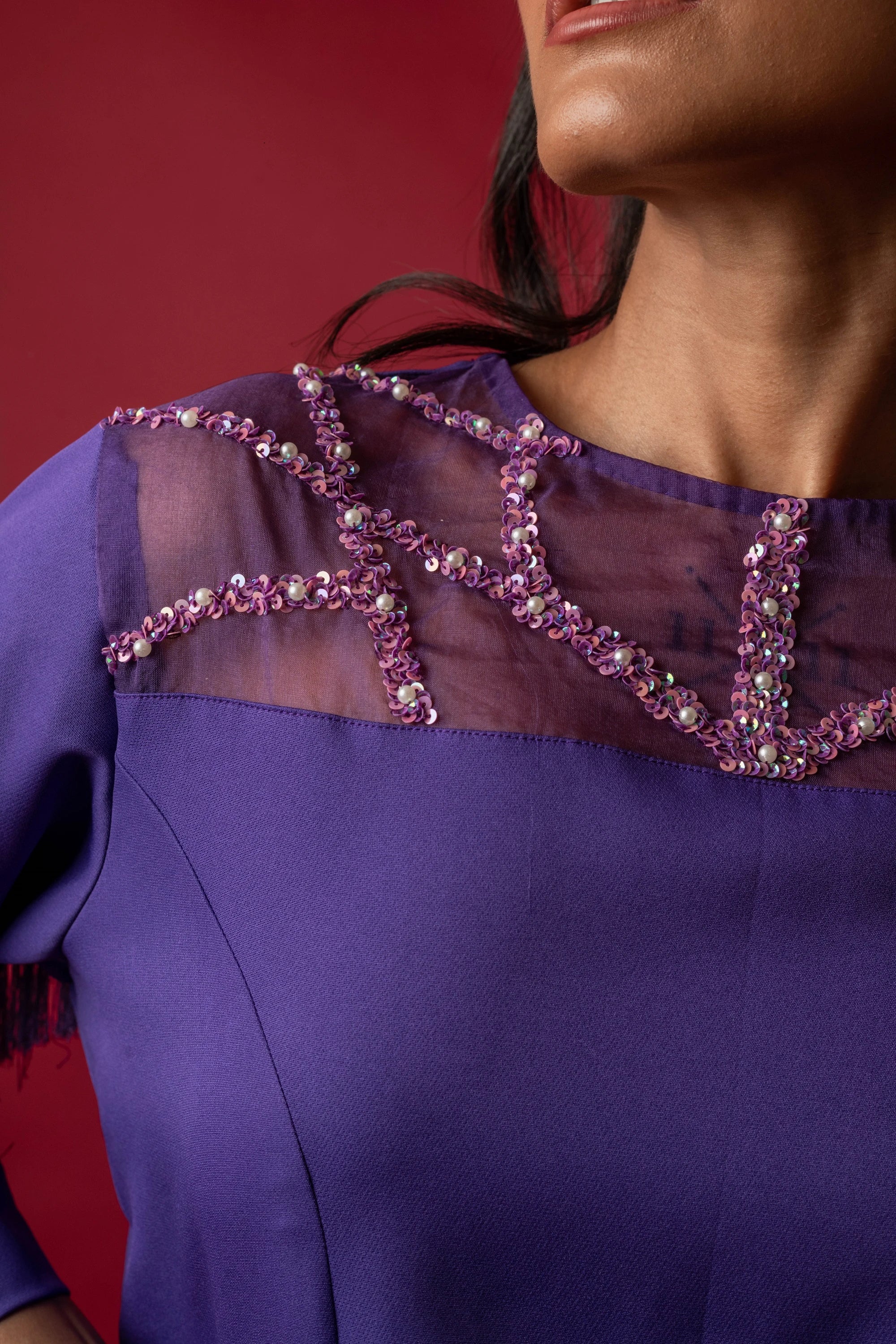 PURPLE SAPPHIRE CO-ORD SET