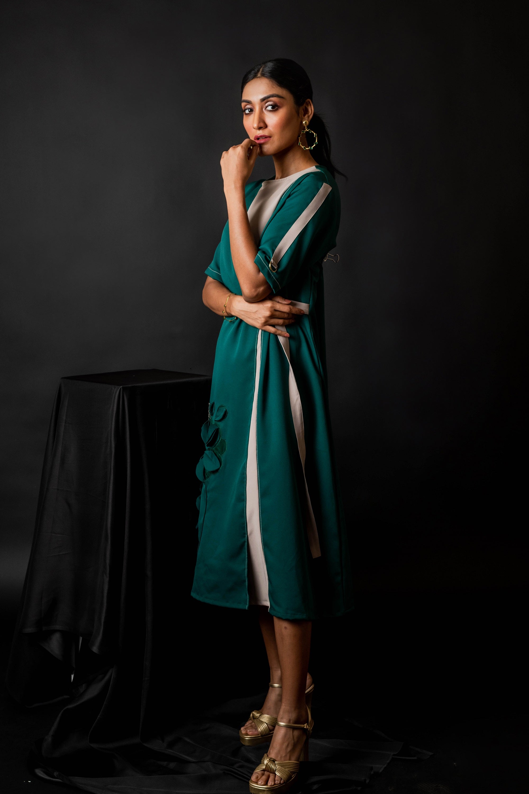 MIDNIGHT MINGLE DRESS