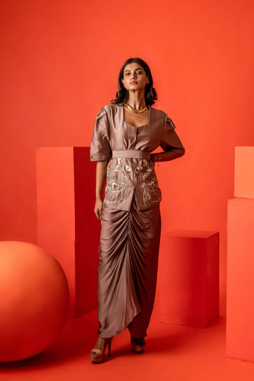 ALL READY FESTIVE COORD SET