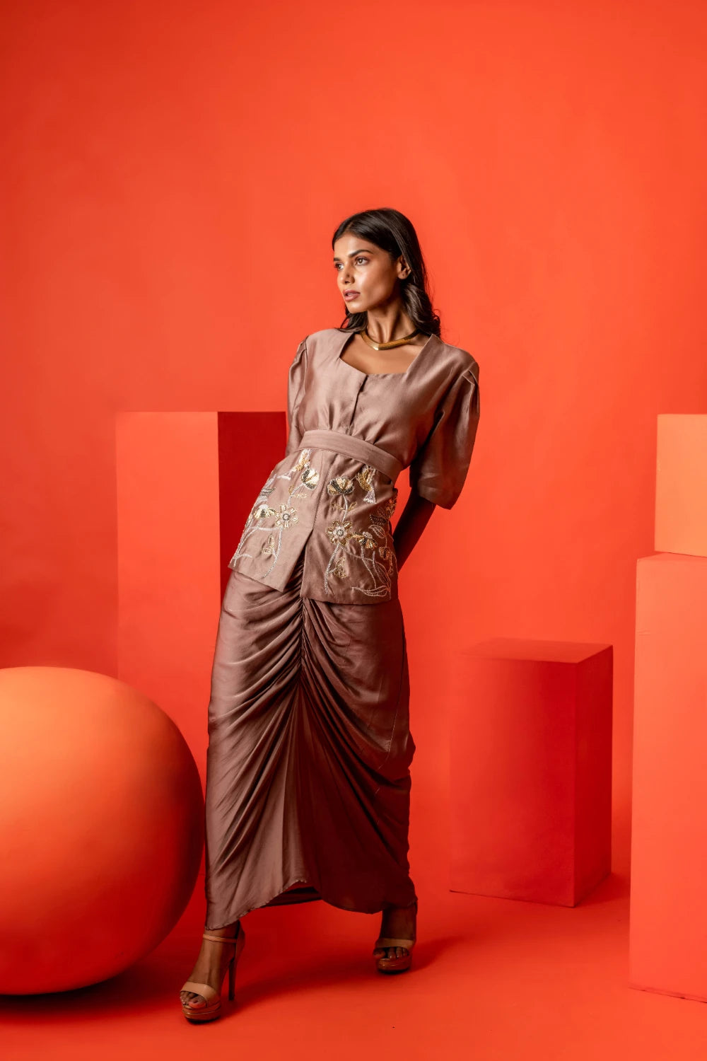 ALL READY FESTIVE COORD SET