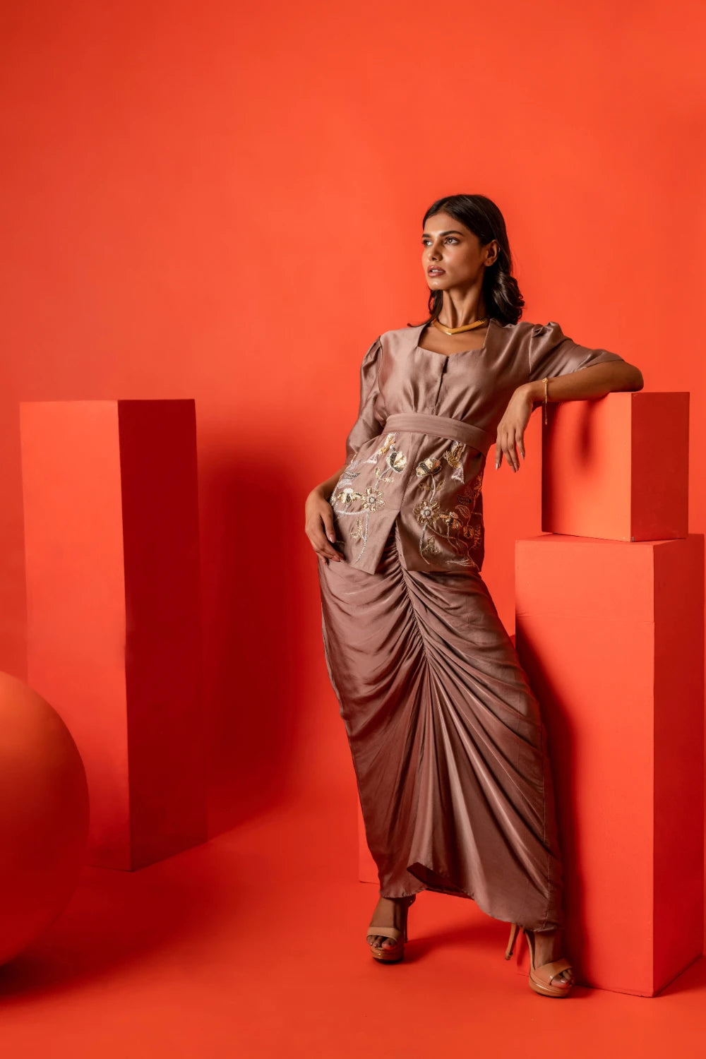 ALL READY FESTIVE COORD SET