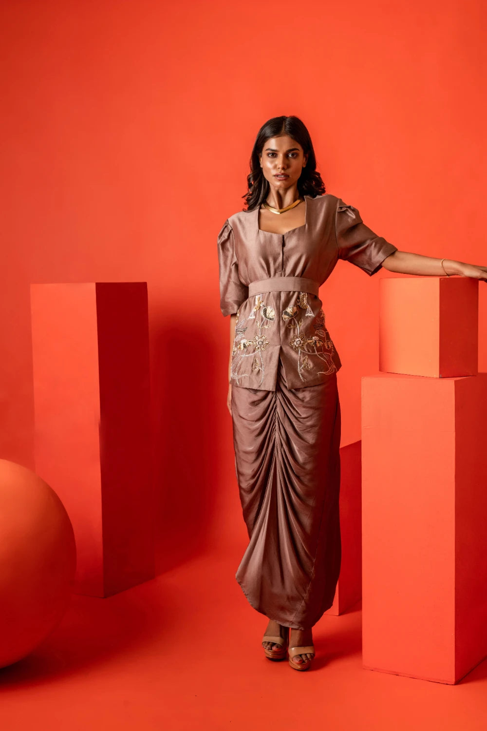 ALL READY FESTIVE COORD SET