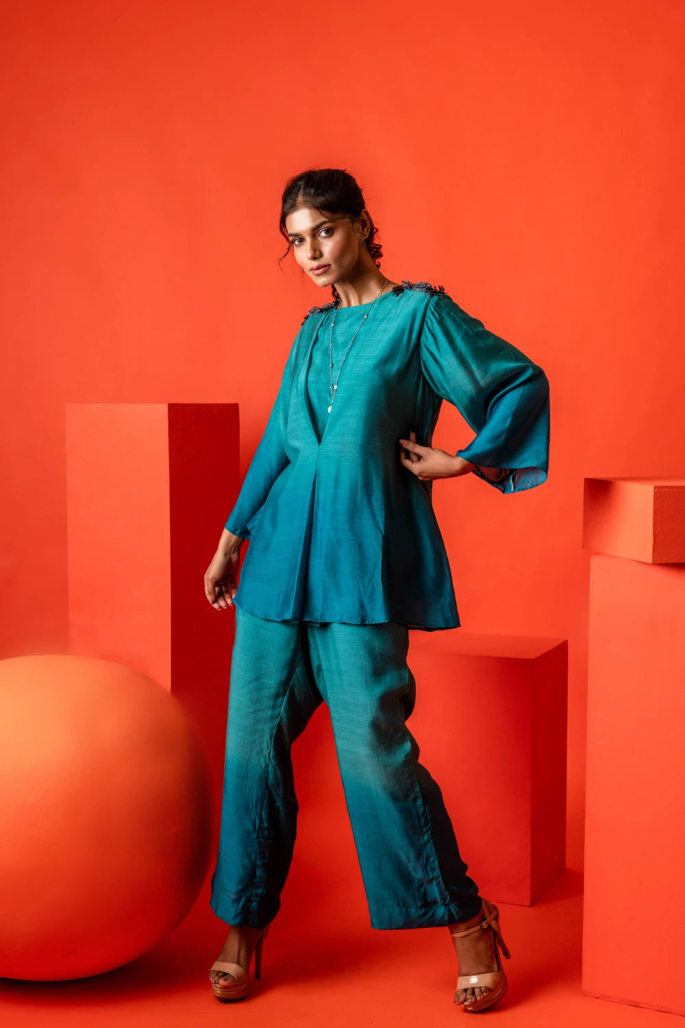 EASY DRESS UP COORD SET