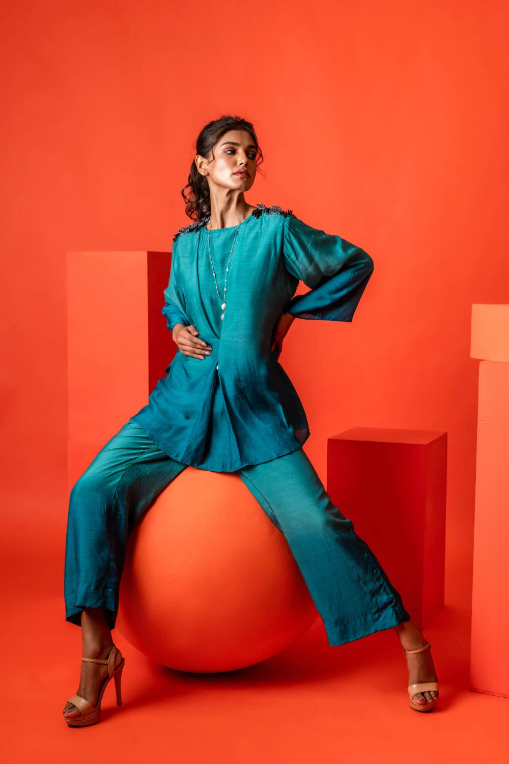 EASY DRESS UP COORD SET