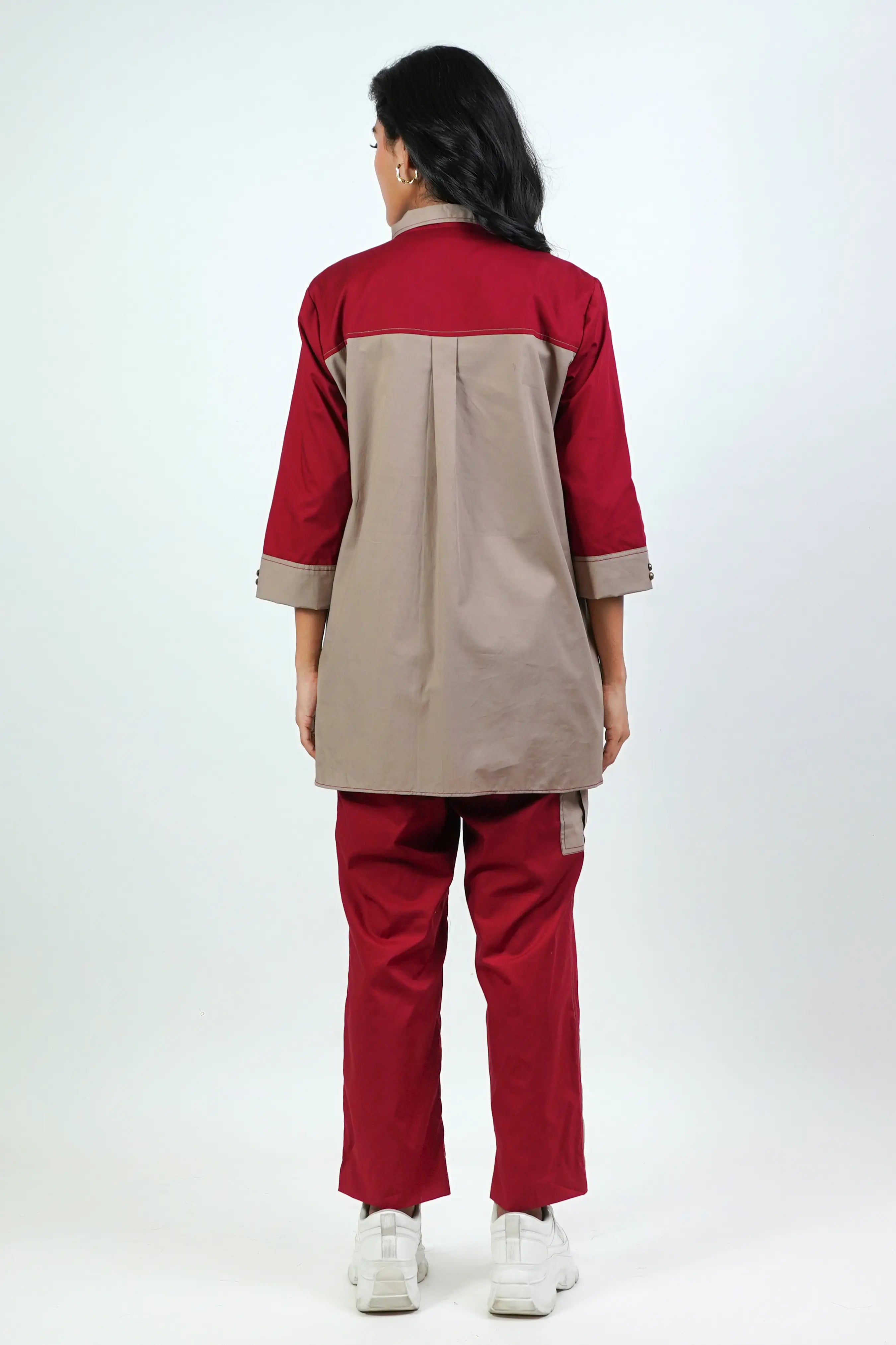 NEW IN TOWN SHIRT CO ORD SET