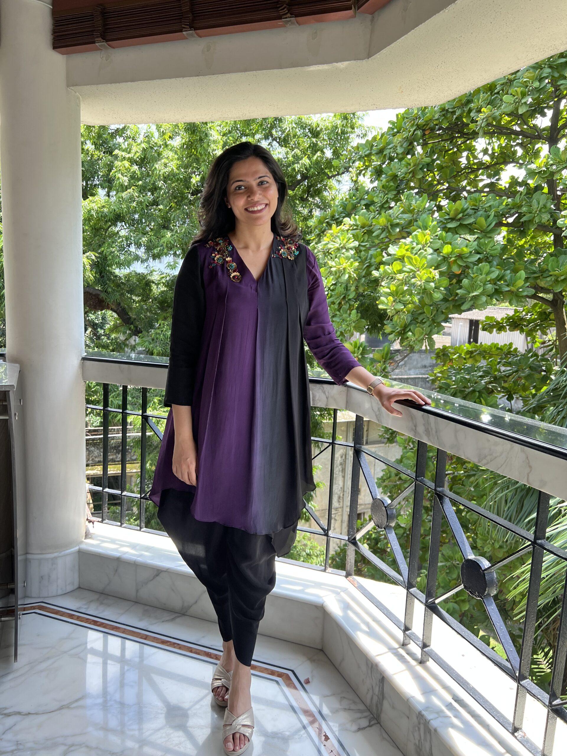 NIGHT IN PURPLE CO ORD SET