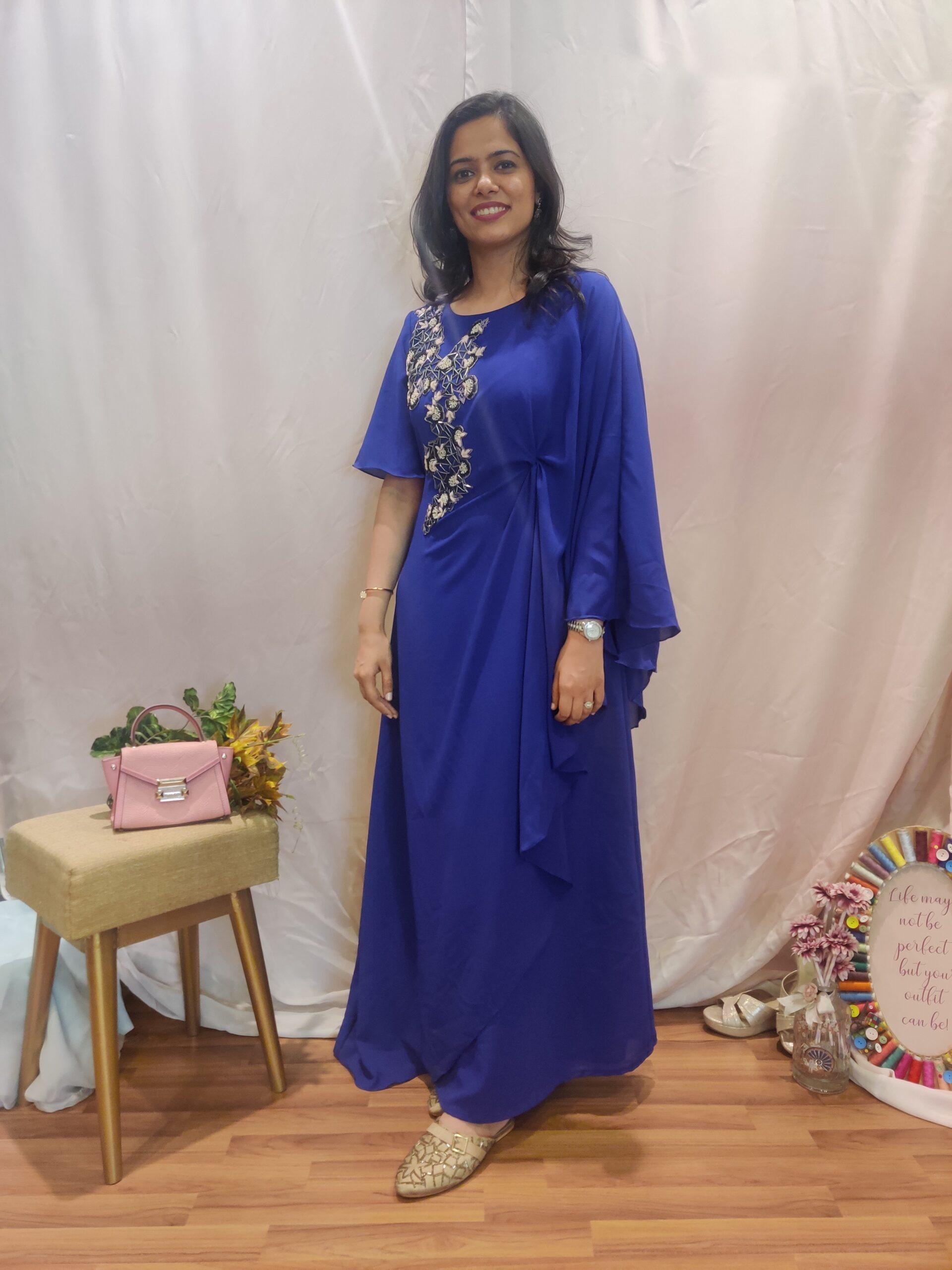 KNOTTED KAFTAAN GOWN