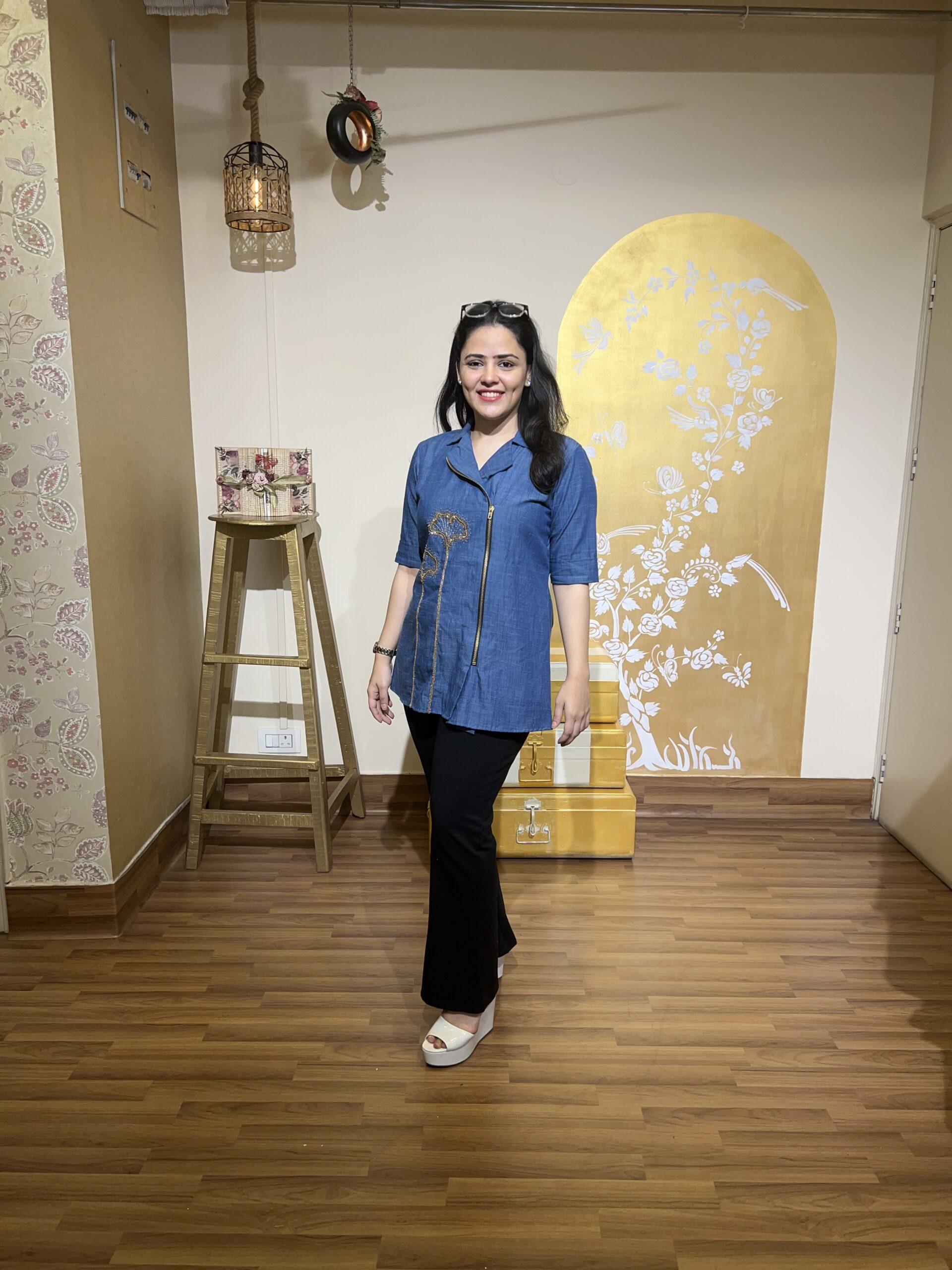 VIBE WITH DENIM SHIRT