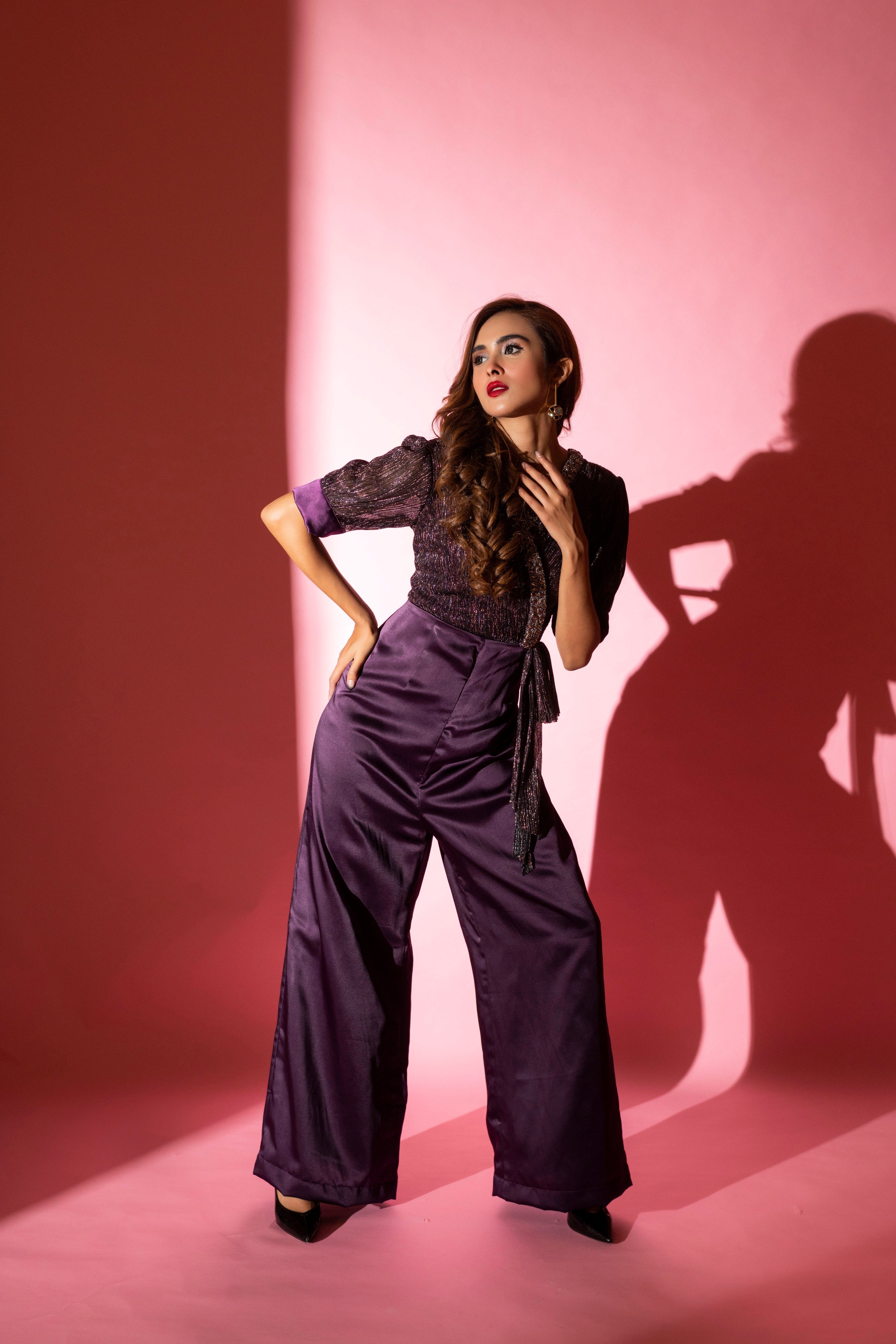 PURPLE JADE JUMPSUIT