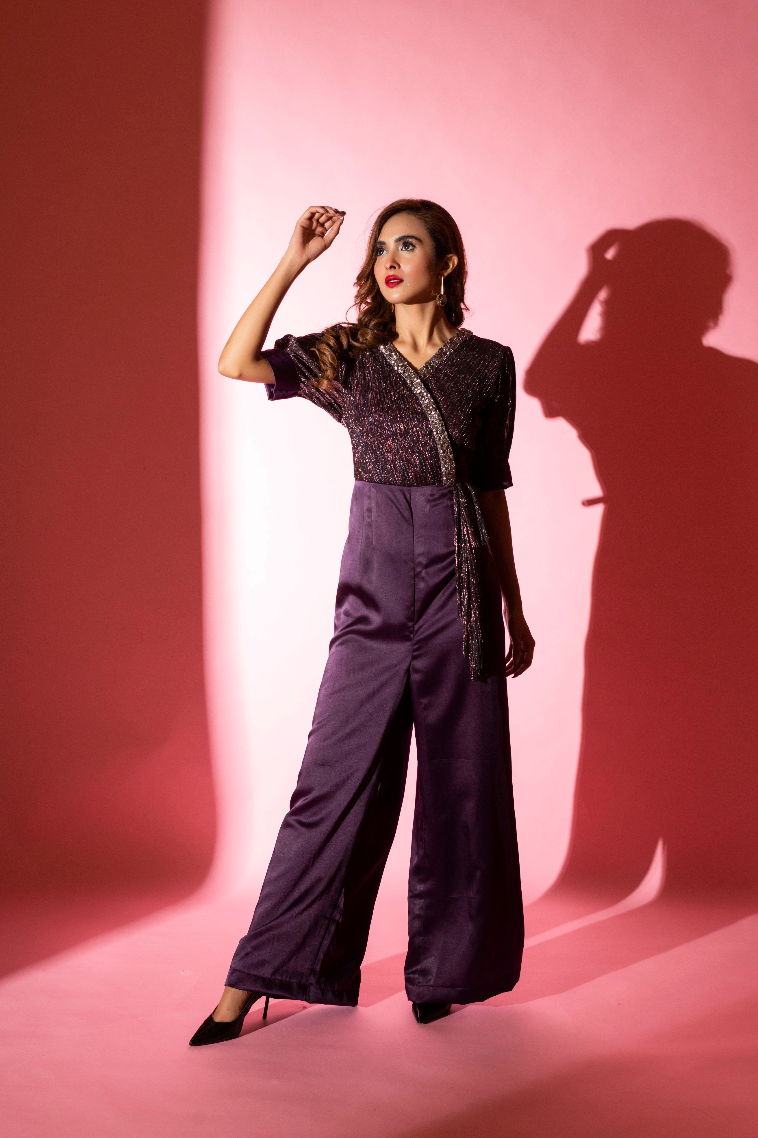 PURPLE JADE JUMPSUIT