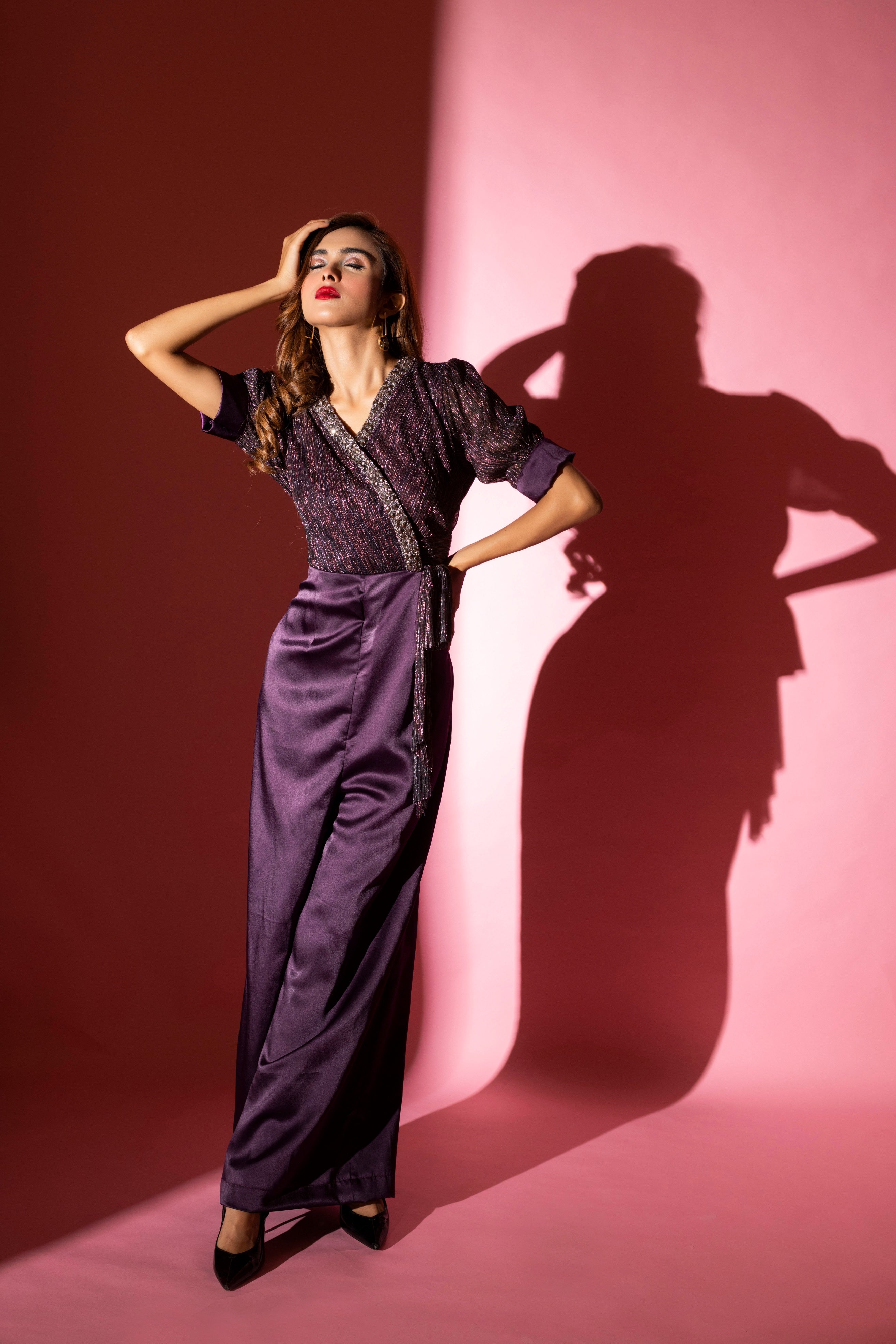 PURPLE JADE JUMPSUIT