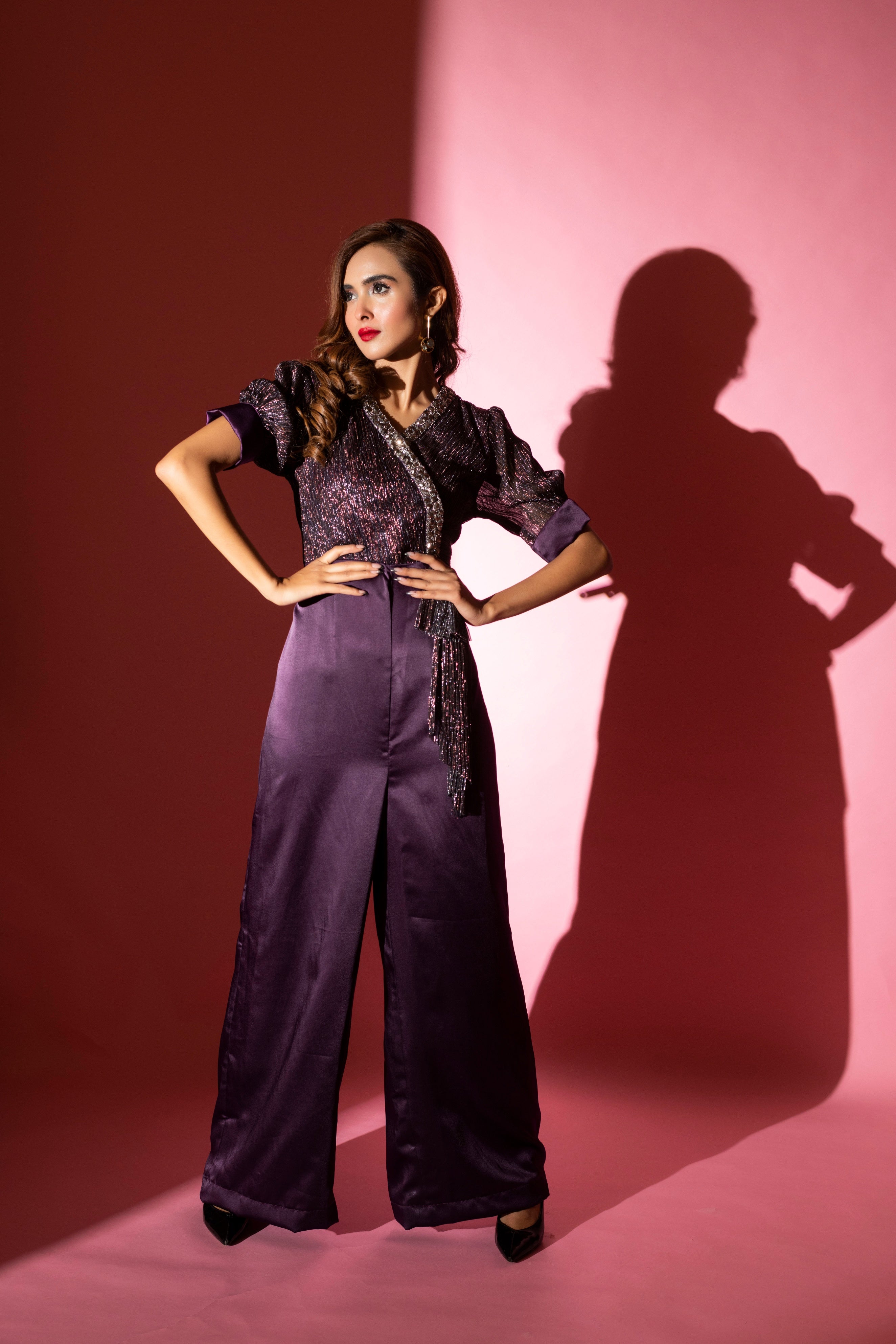 PURPLE JADE JUMPSUIT