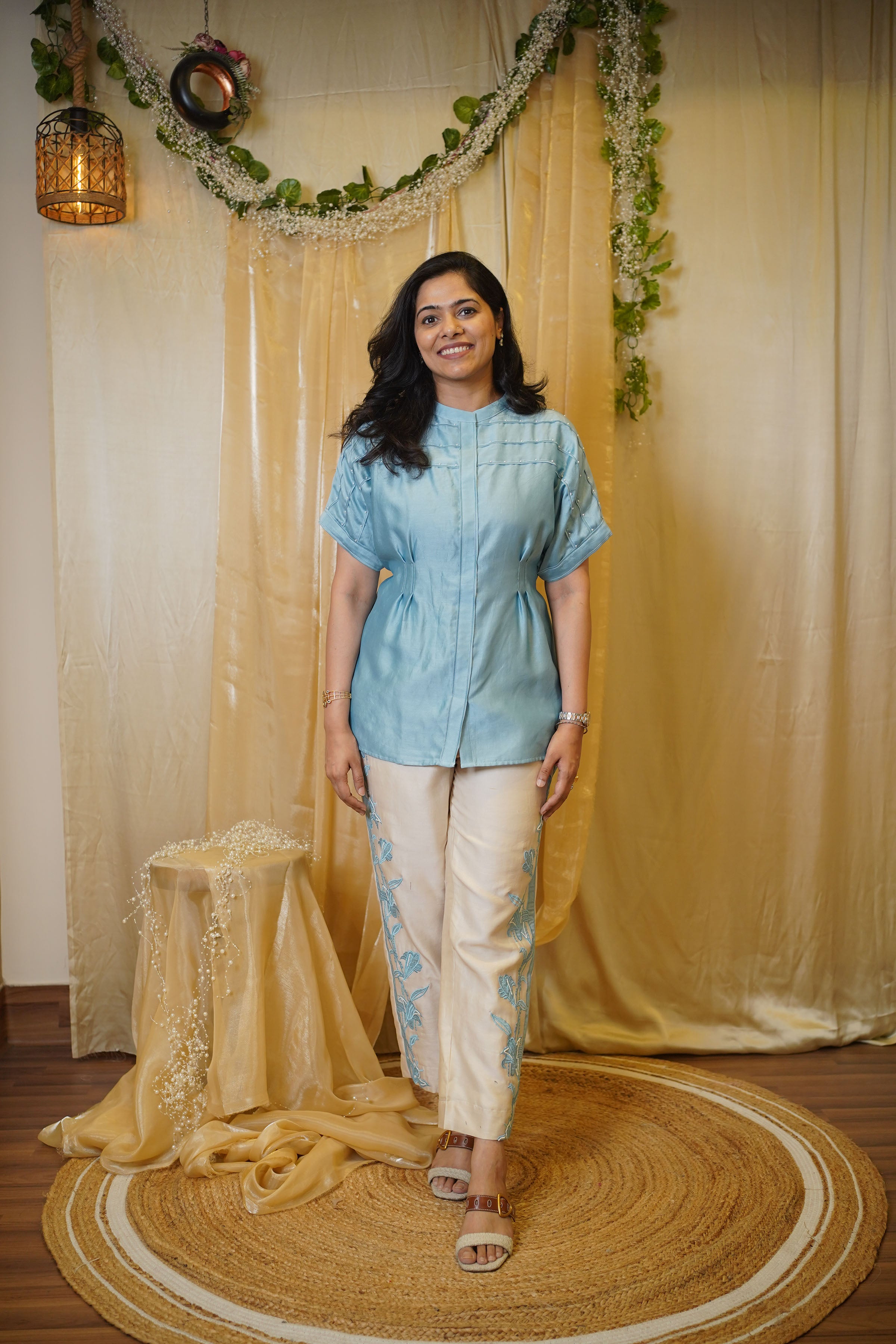 AQUA GRACE CO-ORD SET