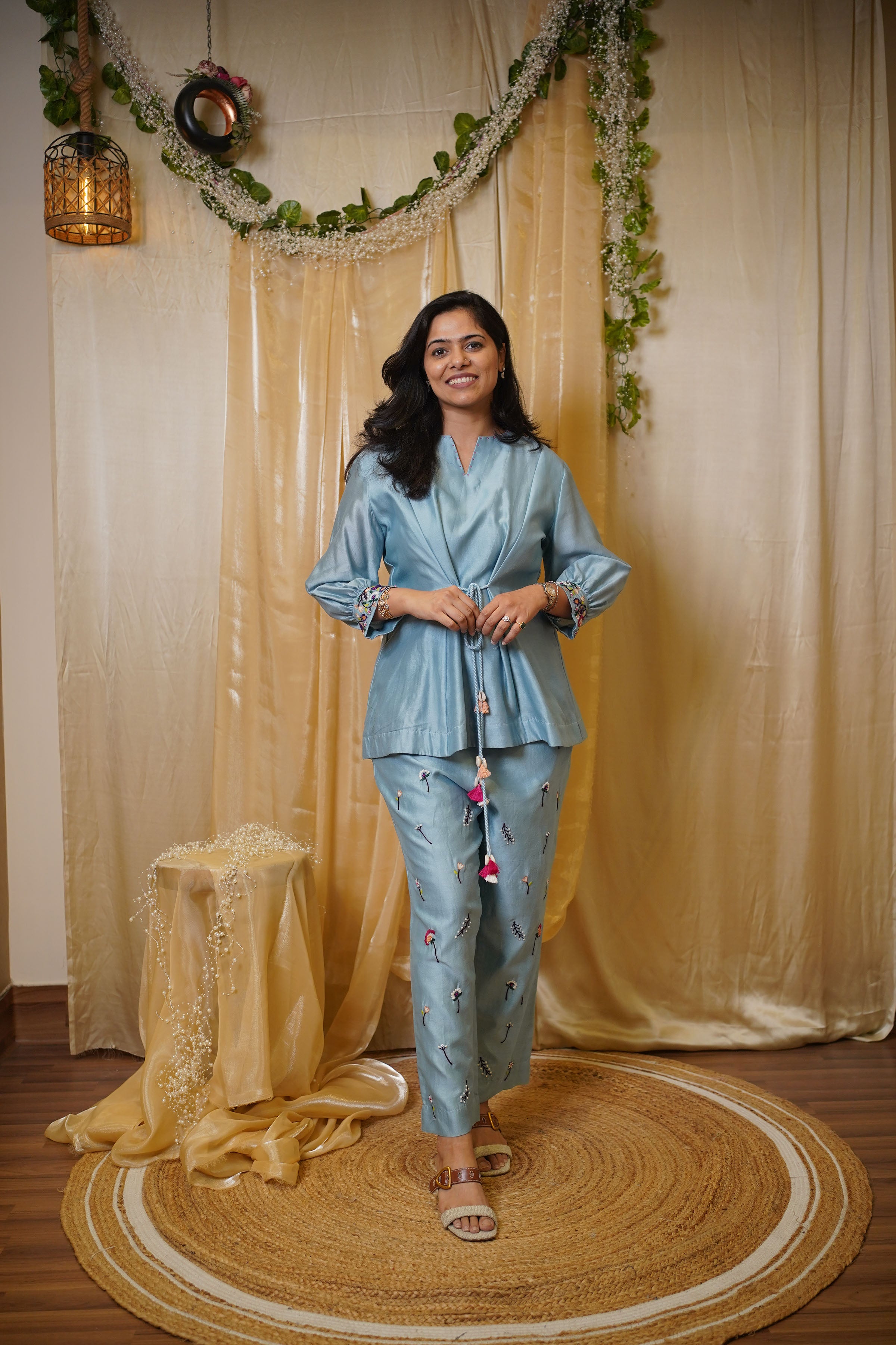 SKY CELESTA FLORA CO-ORD SET