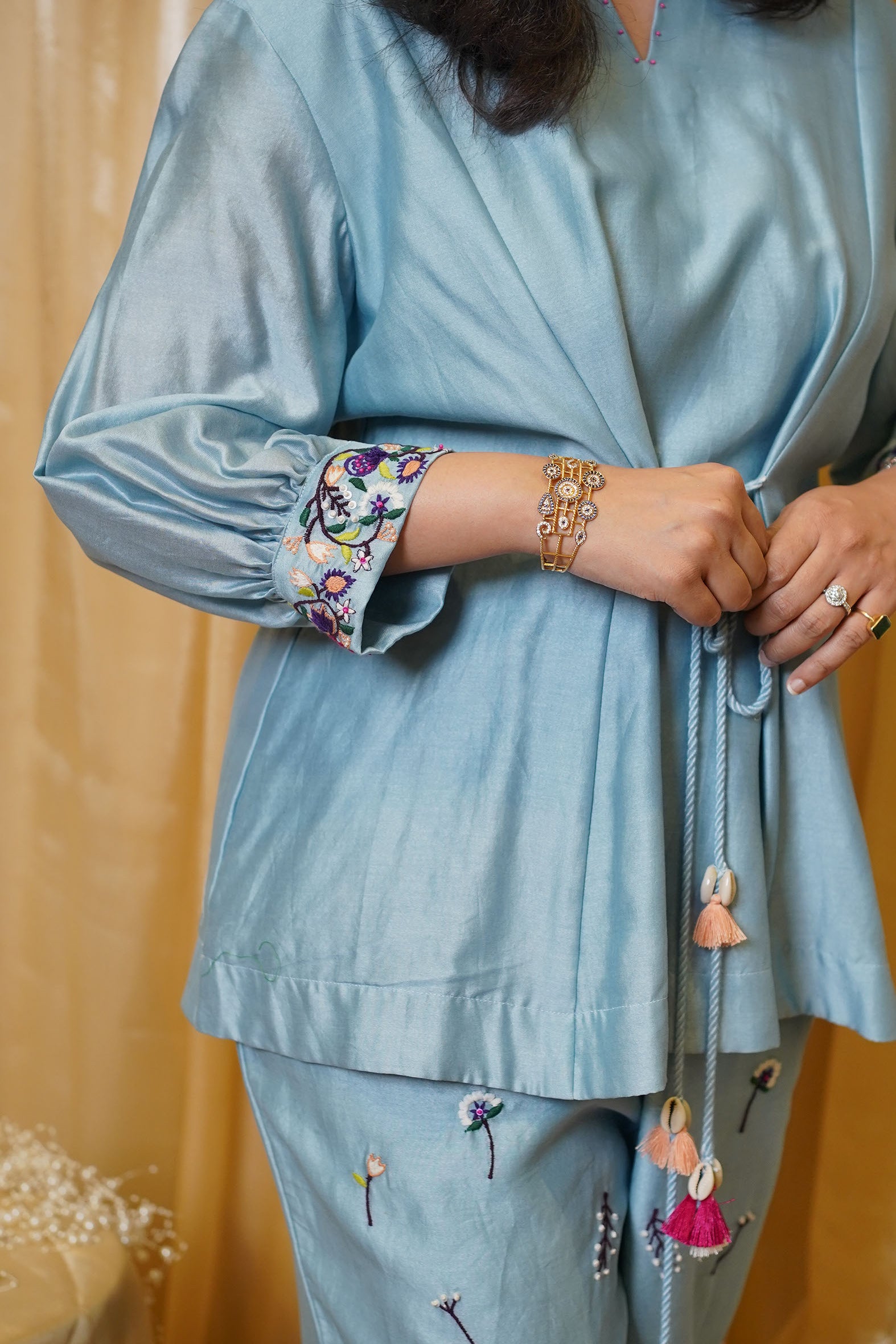 SKY CELESTA FLORA CO-ORD SET